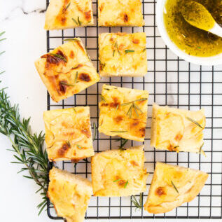 Focaccia with Potato and Rosemary